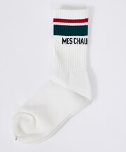 【MES CHAUSSETTES/メ・ショセット】Line Logoソックス/靴