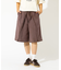 【157/イチゴーナナ】HALF TUCK SHORTS/ハーフパンツ/157F