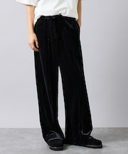 【Keena/キーナ】ベロアセンタープレスパンツ/ベロア/センタープレス/お出か