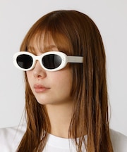 【NOPUBLIC/ノーパブリック】オーバルサングラス/01：03/サングラス/