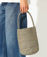 【MADE IN MADA /メイドインマダ】ワンハンドル かごバッグ