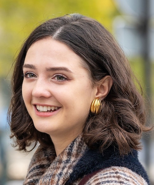 Caline Paris/カリーヌパリ】ゴールドイヤリング/両耳｜ルージュ