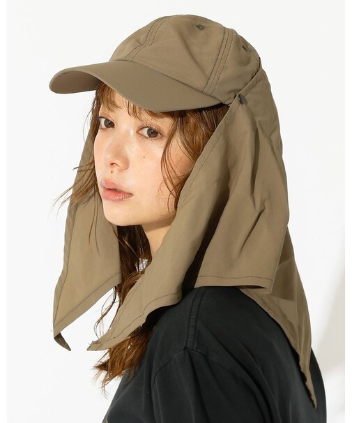 【Ruben/ルーベン】ナイロンスカーフキャップ/NYLON CARF CAP/