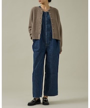 【157 woadblue/イチゴーナナ ウォードブルー】ヘルシーサロペット/サ