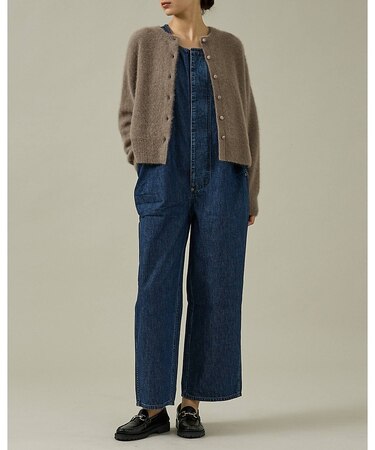 【157 woadblue/イチゴーナナ ウォードブルー】ヘルシーサロペット/サ