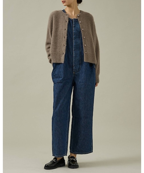 【157 woadblue/イチゴーナナ ウォードブルー】ヘルシーサロペット/サ