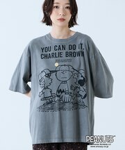【JOHNBULL/ジョンブル】PEANUTS プリントTシャツ / スヌーピー