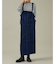 【157×WOADBLUE】オーバーオールスカート/デニム/コットン【WEB限定