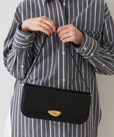 【MAESTOSO/マエストソ】NOA BAGUETTE レザーショルダーバッグ