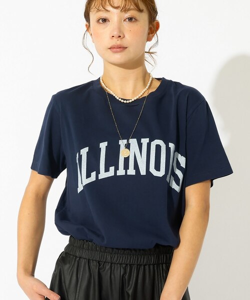 REMI RELIEF ILLINOIS Tシャツ　新品 REMI RELIEF(レミ レリーフ)の【HPS別注】HARD SP加工20／－天竺BIG
