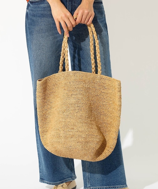 【MADE IN MADA /メイドインマダ】ALICE MM BAG：ラフィア