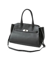 【AULENTTI/オウレンティ】カウレザーベルト付2WAYショルダーバッグ