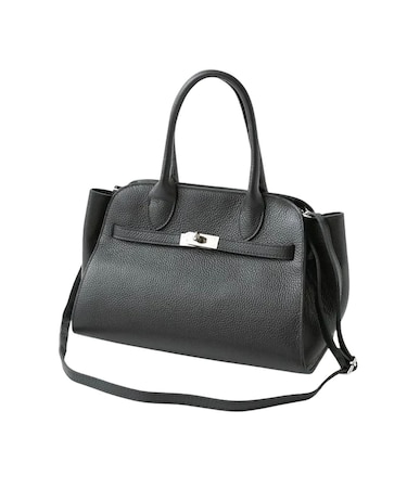 【AULENTTI/オウレンティ】カウレザーベルト付2WAYショルダーバッグ