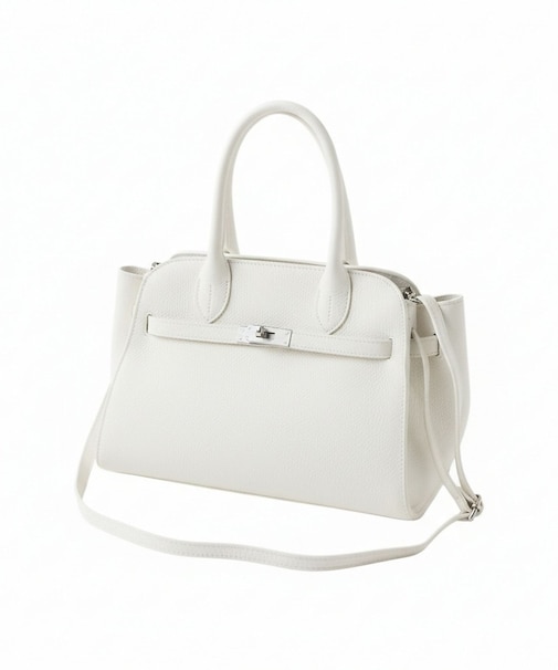 【AULENTTI/オウレンティ】カウレザーベルト付2WAYショルダーバッグ