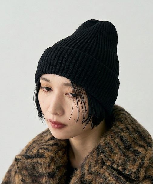 【COSY/コージー】リブニットキャップ　ビーニー