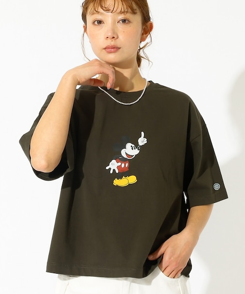 【DISCUS/ディスカス】DISCUS×Disneyコラボ Tシャツ/半袖/デ