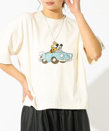 【DISCUS/ディスカス】DISCUS×Disneyコラボ Tシャツ/半袖/デ