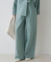 【セットアップ対応】セミワイドドローパンツ