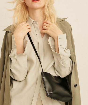 【CHIMERE/シメール】スプリットレザーミニショルダーバッグ