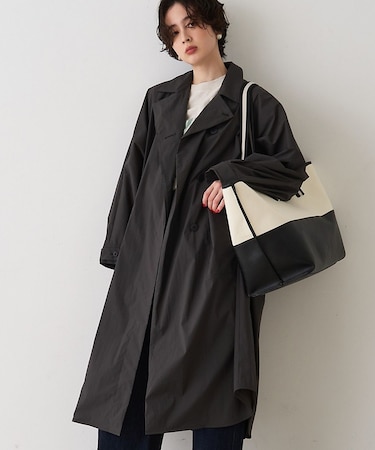 NEWクリスピー撥水ライトロングコート