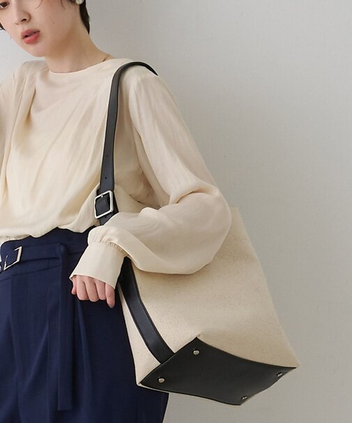 【CHIMERE/シメール】キャンバスワンショルダーバッグ