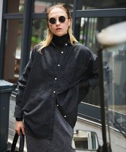 【2026SS新作】【ロングセラー】NEWオーバーサイズデニムシャツ