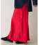 サテンマーメイドイージーロングスカート
