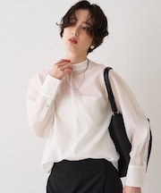 シアースタンドタイブラウス