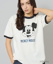 【JOHNBULL/ジョンブル】MICKEY MOUSE RINGER T/ミッ