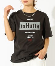 【La Hutte / ラ ユット】ロゴTシャツ / プリントTシャツ / 半袖