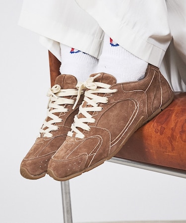 【MOHI/モヒ】スウェードスニーカー