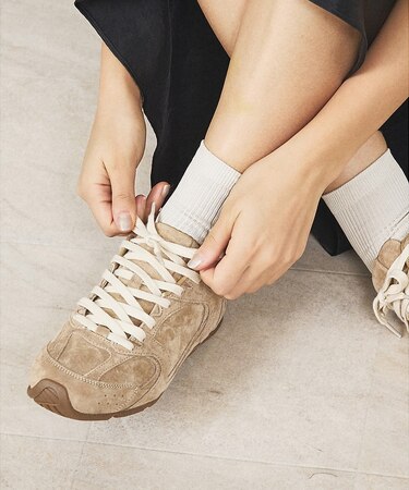 【MOHI/モヒ】スウェードスニーカー