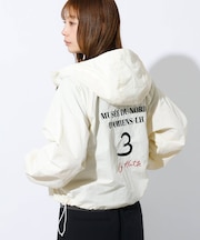 【La Hutte / ラ ユット】ナイロンブルゾン / フーディーブルゾン /