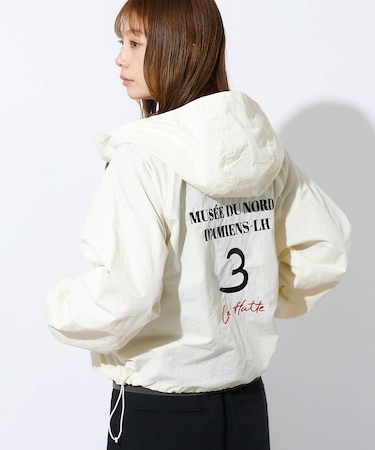 【La Hutte / ラ ユット】ナイロンブルゾン / フーディーブルゾン /