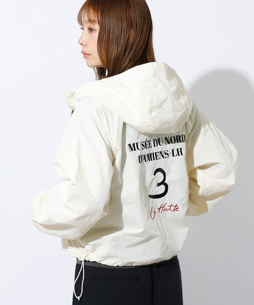 【La Hutte / ラ ユット】ナイロンブルゾン / フーディーブルゾン /