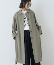 【2サイズ展開】ステンカラーロングコート