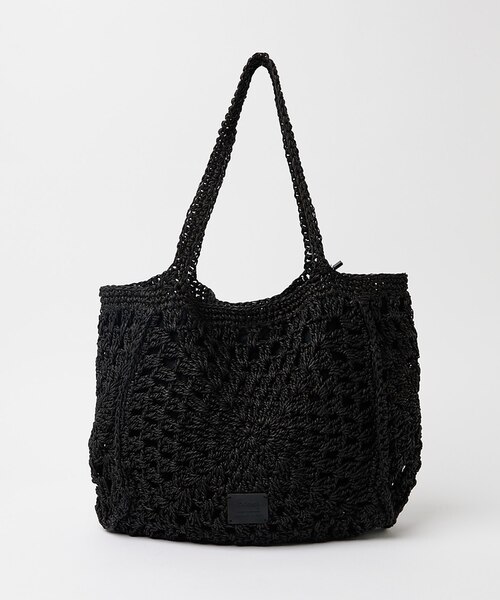 Swaraj /スワラージ】手編みペーパーラフィアトートBAG/トートバッグ