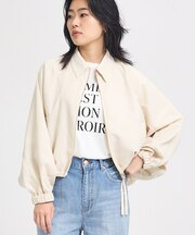 【人気追加】コクーンブルゾン