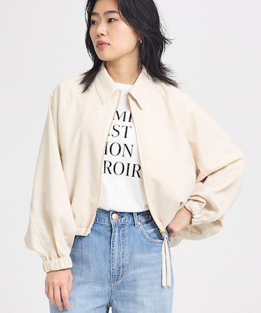 【人気追加】コクーンブルゾン