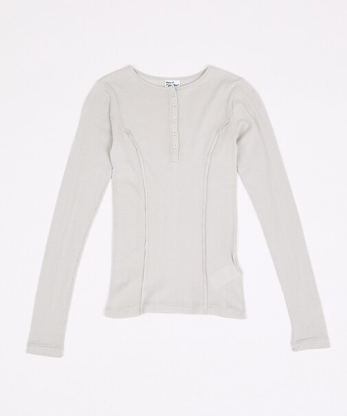 【MILLER/ミラー】Light Prib Henly L/S Tee / ラ