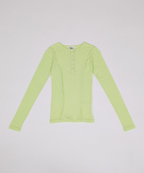 【MILLER/ミラー】Light Prib Henly L/S Tee / ラ