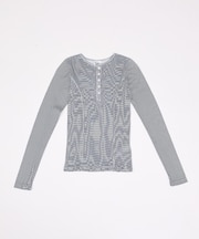 【MILLER/ミラー】Light Prib Henly L/S Tee / ラ