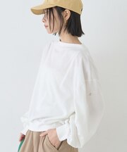 ポリスパンパフスリーブイージーカットプルオーバー/吸水速乾