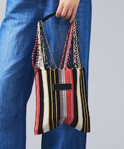 【MOON BIRD/ムーンバード】手織りハンモックトートバッグS/手織り【WE