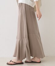 キュプラフィブリルイージーギャザースカート