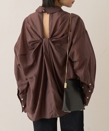 【定番人気】【ロングセラー】バックツイストシャツ