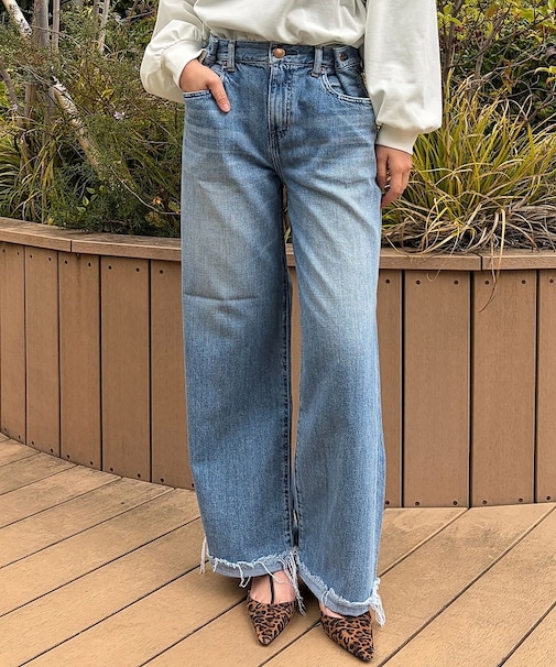 【RED CARD/レッドカード】Wish ウィッシュ ワイドストレートデニム/