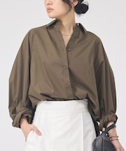 ドルマンストレッチブロードビックシャツ