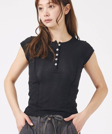 【MILLER/ミラー】Light Prib Henly S/S Tee / ラ