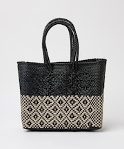 【MOON BIRD/ムーンバード】手編みのメルカドバッグS/かごバッグ/ハンド